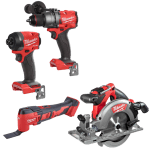 Set 4 scule fara acumulatori Milwaukee M18 FPP4X2-0