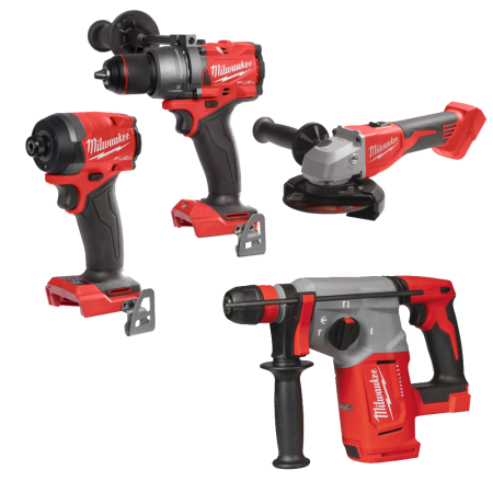 Set 4 scule fara acumulatori Milwaukee M18 FPP4X1-0