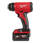 Suflanta aer cald cu 2 acumulatori 5Ah Milwaukee M18 BHG-502C - Resigilat