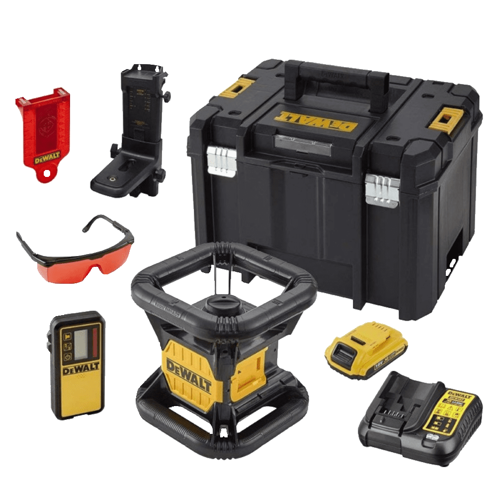 Nivela laser rotativa cu 1 acumulator DeWalt DCE074D1R Nivela laser rotativa cu 1 acumulator DeWalt DCE074D1R