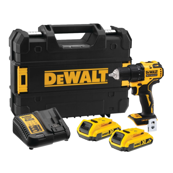 Masina de gaurit si insurubat cu 2 acumulatori DeWalt DCD708D2T
