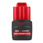 Acumulator 2.5Ah 12V REDLITHIUM HIGH OUTPUT Milwaukee M12 HB2.5
