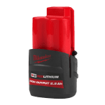 Acumulator 2.5Ah 12V REDLITHIUM HIGH OUTPUT Milwaukee M12 HB2.5