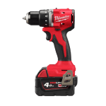 Masina de gaurit fara percutie cu 2 acumulatori 4Ah Milwaukee M18 BLDDRC-402C