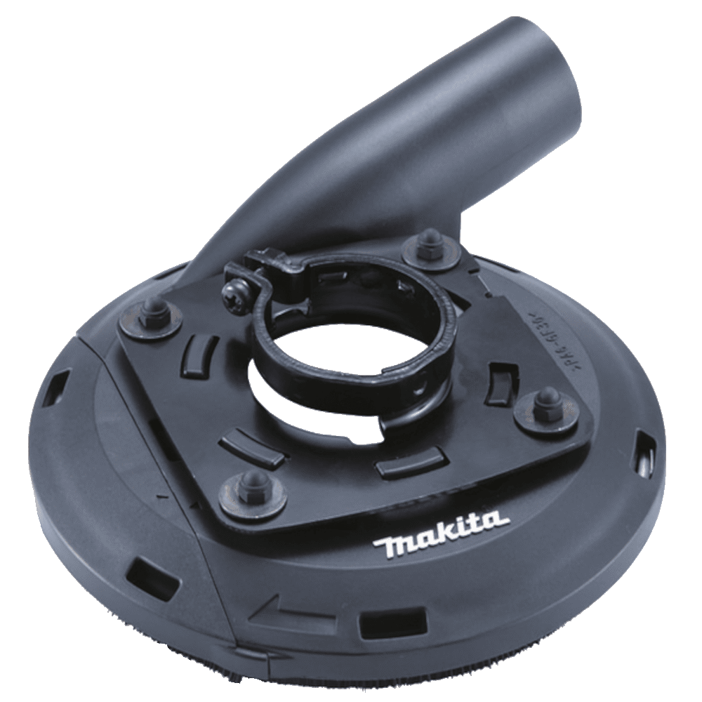 Aparatoare antipraf cu colector la slefuire Makita Aparatoare antipraf cu colector la slefuire Makita