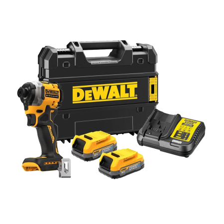 Masina de insurubat cu impact cu 2 acumulatori DeWalt DCF850E2T