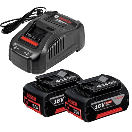 Set 2 acumulatori de 5 Ah cu incarcator Bosch 1600A00B8J