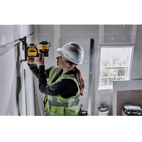 Nivela laser cu linii cu acumulator DeWalt DCE089D1G18