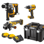 Set 3 scule cu acumulatori DeWalt DCK355P2T