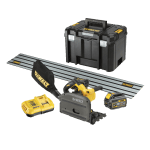 Fierastrau circular de mana cu plonjare cu 2 acumulatori DeWalt DCS520T2R