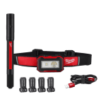 Set lanterna reincarcabila Milwaukee IR HL450PL250