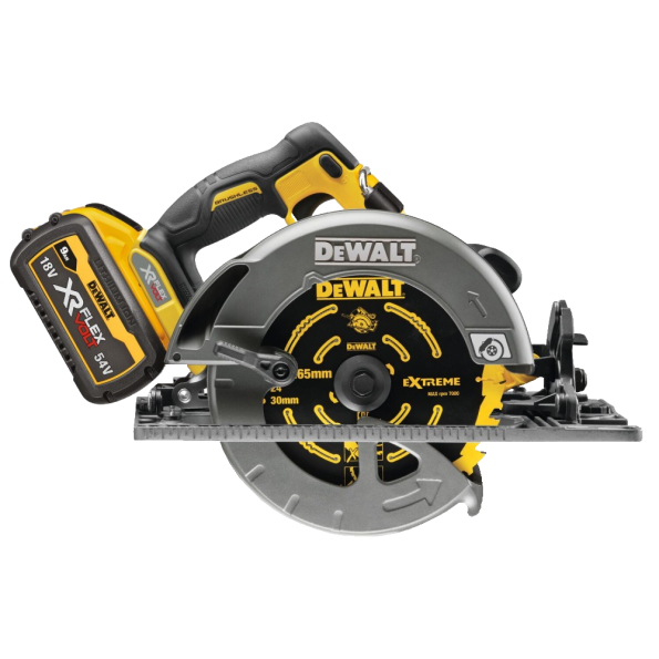 Fierastrau circular cu 2 acumulatori DeWalt DCS579X2
