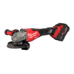 Polizor unghiular cu 2 acumulatori 8Ah Milwaukee M18 FHSAG125XB2-802X