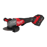 Polizor unghiular cu 2 acumulatori 8Ah Milwaukee M18 FHSAG125XPDB2-802X