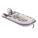 Barca pneumatica cu podina din aluminiu Honda Honwave T30-AE3