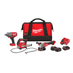 Set 3 scule cu 3 acumulatori M18 FPP3AK-523B