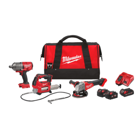 Set 3 scule cu 3 acumulatori M18 FPP3AK-523B