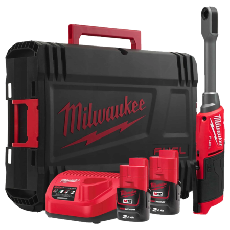 Antrenor cu clichet cu 2 acumulatori Milwaukee M12FPTR-202X