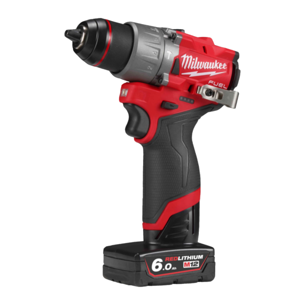 Masina de gaurit si insurubat cu percutie cu 2 acumulatori Milwaukee M12FPD2-602X