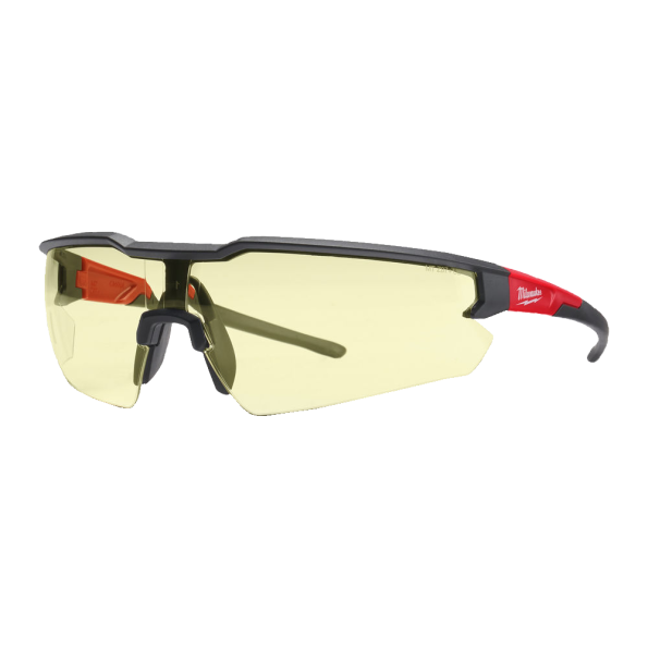 Ochelari de protectie antizgariere cu lentila galbena Milwaukee