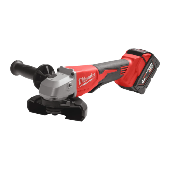 Polizor unghiular cu 2 acumulatori Milwaukee M18 BLSAG125XPDMC-402X