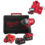 Masina de insurubat cu impact cu 2 acumulatori Milwaukee M18FHIWF2F12MC-502X