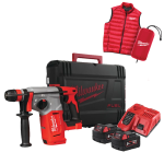Ciocan rotopercutor cu 2 acumulatori Milwaukee SDS-plus M18 BLHXMC-502X