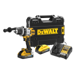 Masina de gaurit si insurubat cu 2 acumulatori DeWalt DCD1007H2T