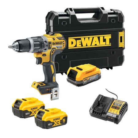 Masina de gaurit/infiletat cu percutie cu 3 acumulatori DeWalt DCD796E1P2T