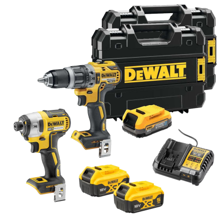 Set 2 scule cu 3 acumulatori DeWalt DCK266P2E1T