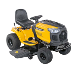 Tractor de tuns gazon pe benzina Cub Cadet LT3 PS107