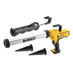 Pistol aplicare silicon fara acumulatori DeWalt DCE581N