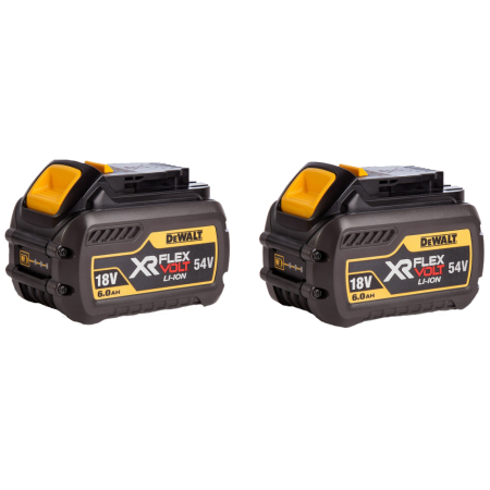 Set 2 acumulatori FLEXVOLT 18/54V cu 6Ah DeWalt DCB546T2