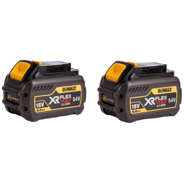 Set 2 acumulatori FLEXVOLT 18/54V cu 6Ah DeWalt DCB546T2