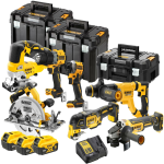 Set 7 scule cu 3 acumulatori DeWalt DCK706P3T