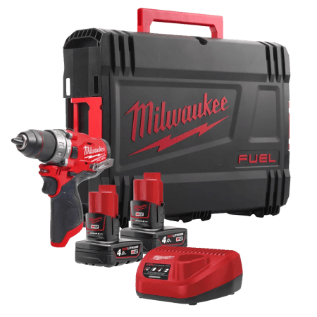 Masina de gaurit cu 2 acumulatori Milwaukee M12FPD-402X