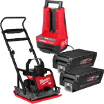 Placa compactoare cu 2 acumulatori Milwaukee MXFPC50-122