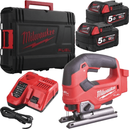 Fierastrau pendular cu 2 acumulatori Milwaukee M18 FJS-502X