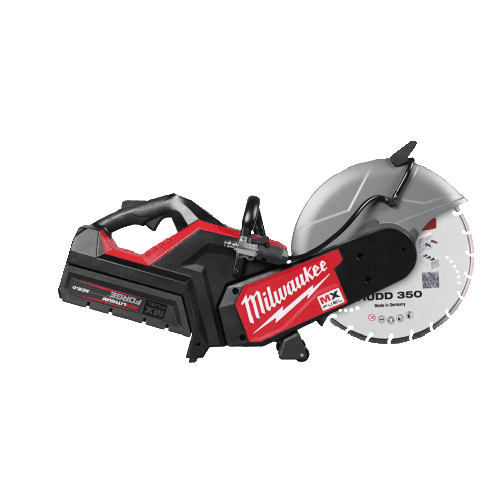 Masina de taiat asfalt/beton 350 mm cu 2 acumulatori Milwaukee MXF COS350G2-802 Masina de taiat asfalt/beton 350 mm cu 2 acumulatori Milwaukee MXF COS350G2-802