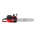 Motofierastrau cu 2 acumulatori Milwaukee M18 F2CHS50-802